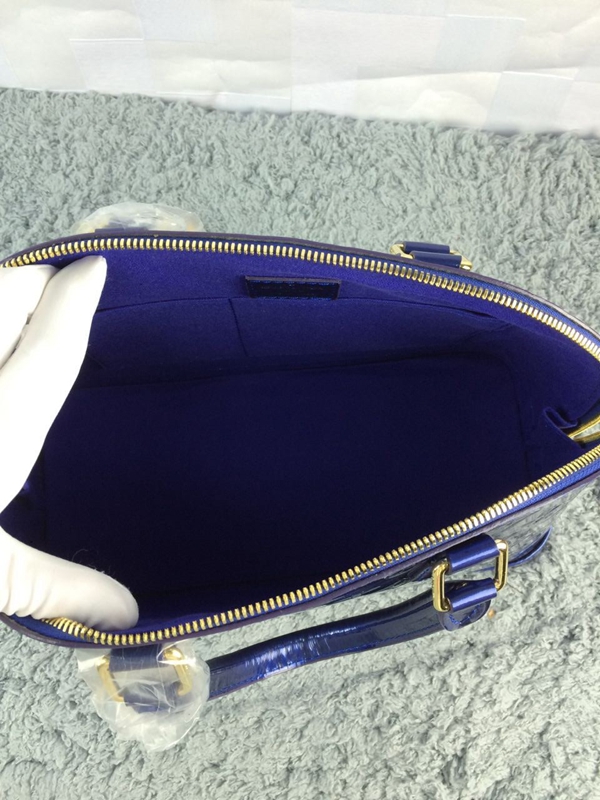 ルイヴィトンバッグ素材ディテール